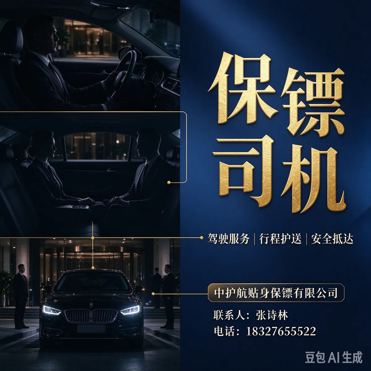 保镖司机一体化